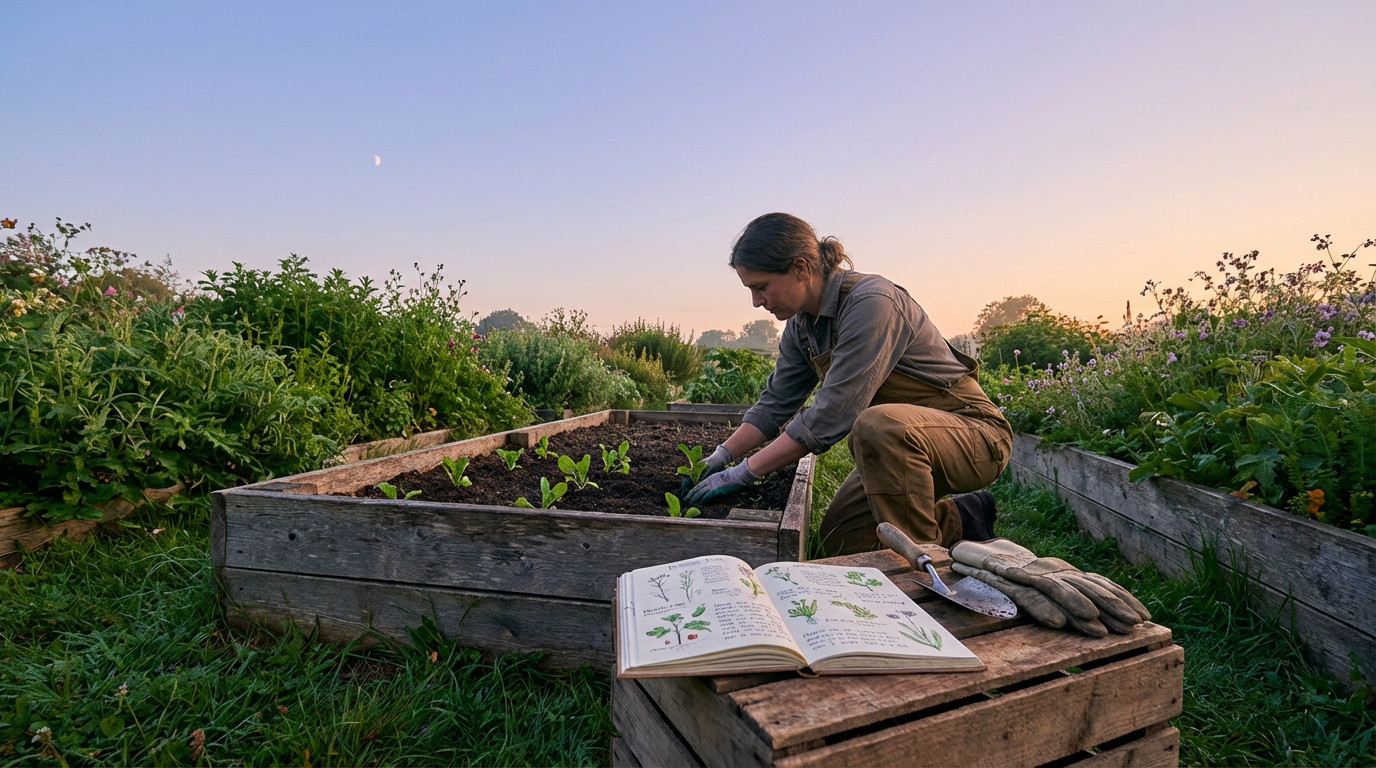 Jardinage avec la lune : calendrier 2026 pour semis et plantations
