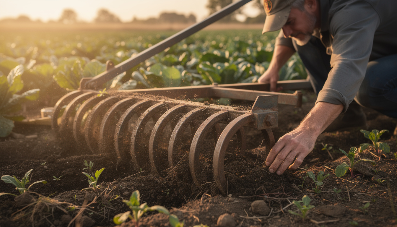 découvrez le fonctionnement et l'utilisation de la herse alternative en agriculture pour optimiser le travail du sol et améliorer la croissance des cultures.