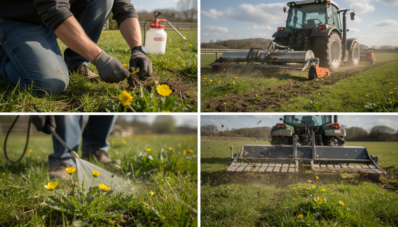 découvrez des méthodes efficaces pour supprimer les boutons d'or dans votre pâture et préserver la qualité de votre terrain facilement.