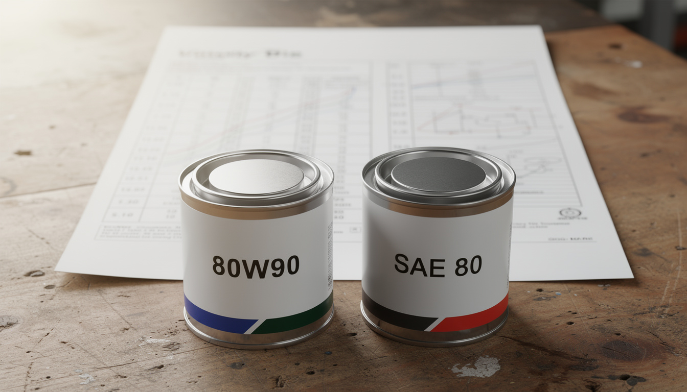 découvrez les différences entre l'huile sae 80 et 80w90 pour choisir la meilleure huile adaptée à votre moteur et assurer une performance optimale.