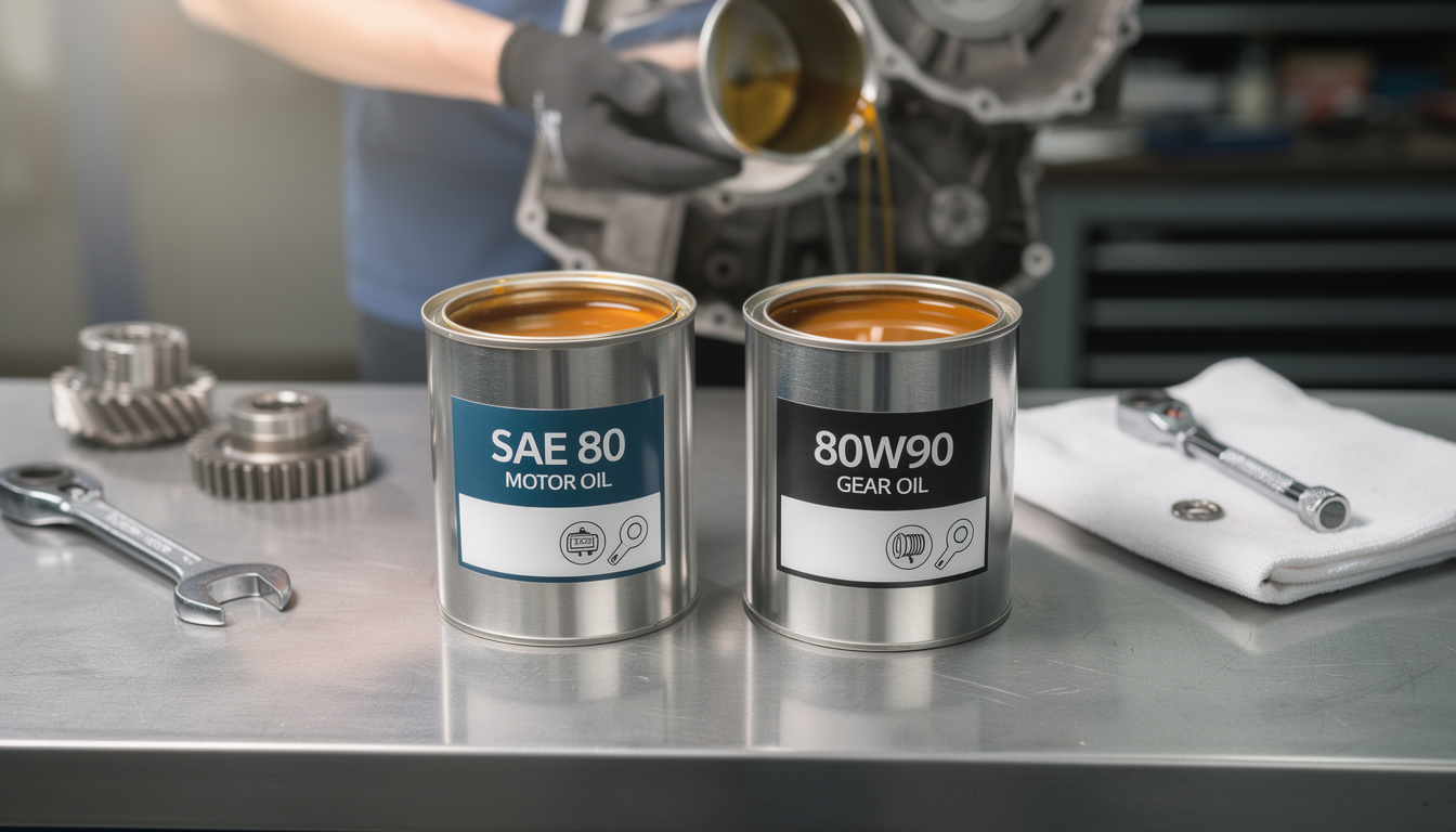 découvrez les différences entre l'huile sae 80 et 80w90 et apprenez à choisir la meilleure huile pour votre véhicule afin d'assurer une performance optimale et une protection maximale.