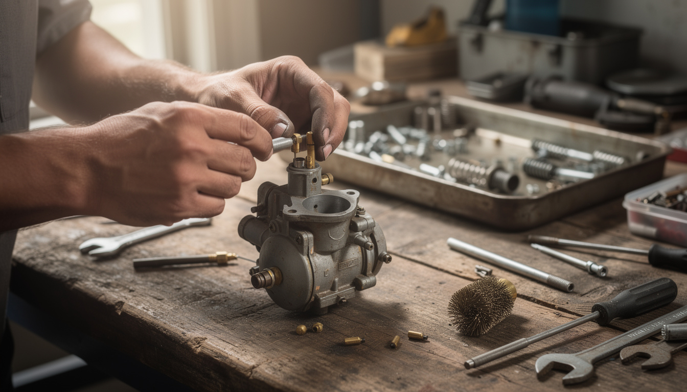 découvrez notre guide complet pour le nettoyage du carburateur de votre tronçonneuse et assurez un fonctionnement optimal de votre outil.