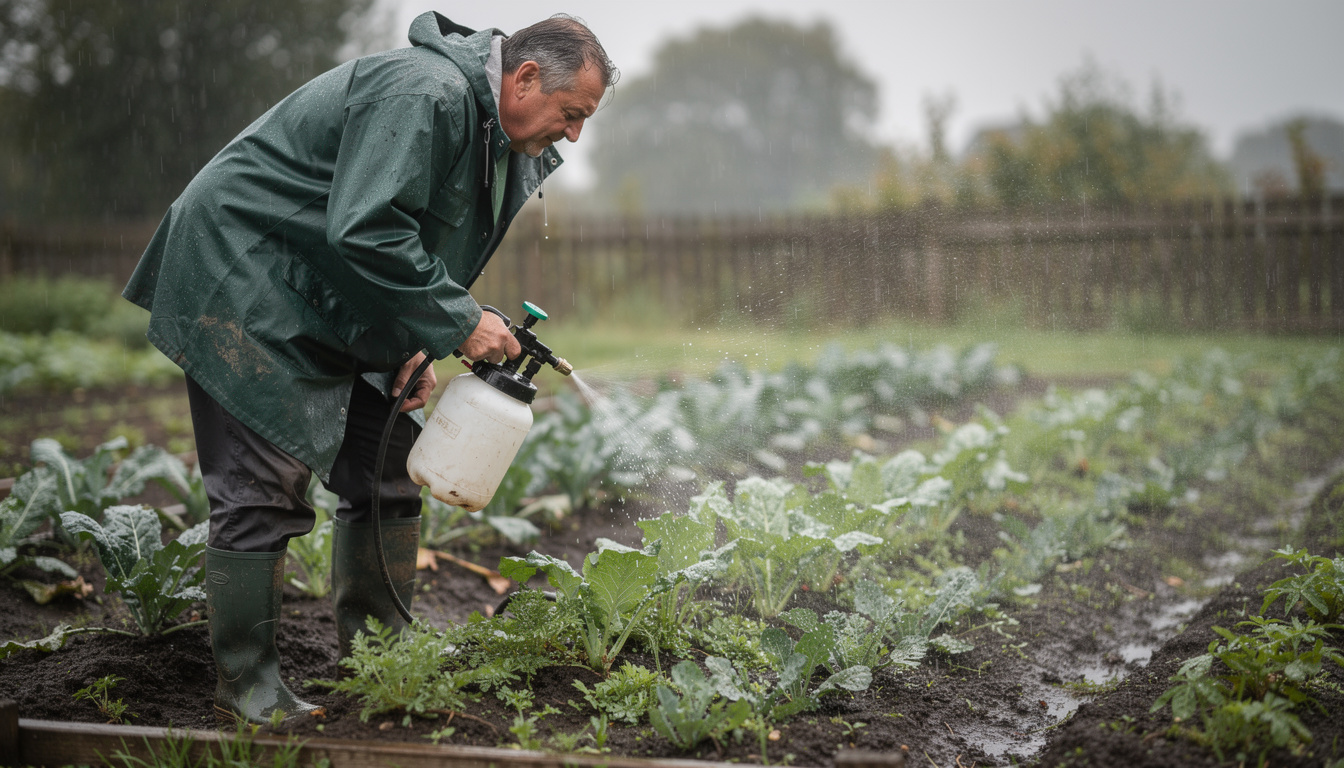 découvrez si vous pouvez utiliser du désherbant lorsqu'il pleut, avec des conseils pratiques et des réponses pour un jardin sain et sans mauvaises herbes.