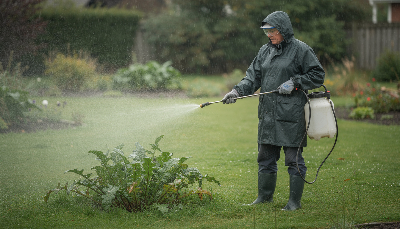 découvrez si l'on peut appliquer du désherbant lorsqu'il pleut, avec des conseils pratiques et des réponses pour un jardinage efficace.