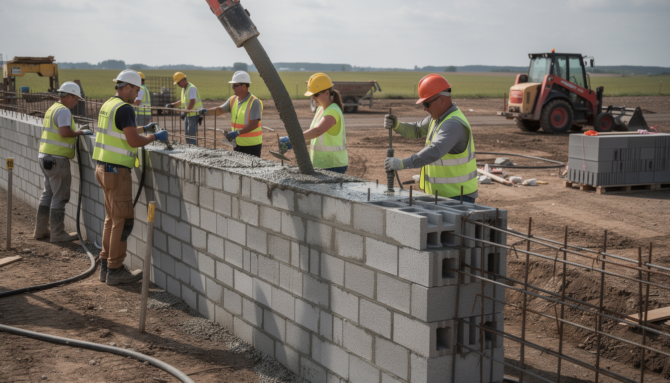 estimation du prix au m² du mur en parpaing banché sans fourniture, pour mieux planifier votre budget de construction.