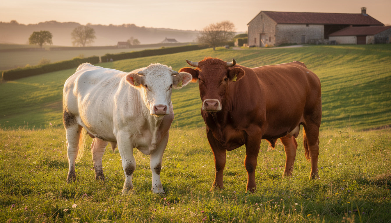 découvrez les différences entre les races bovines charolaise et limousine, leurs caractéristiques, qualités et usages pour mieux comprendre ces deux appellations emblématiques de l'élevage français.