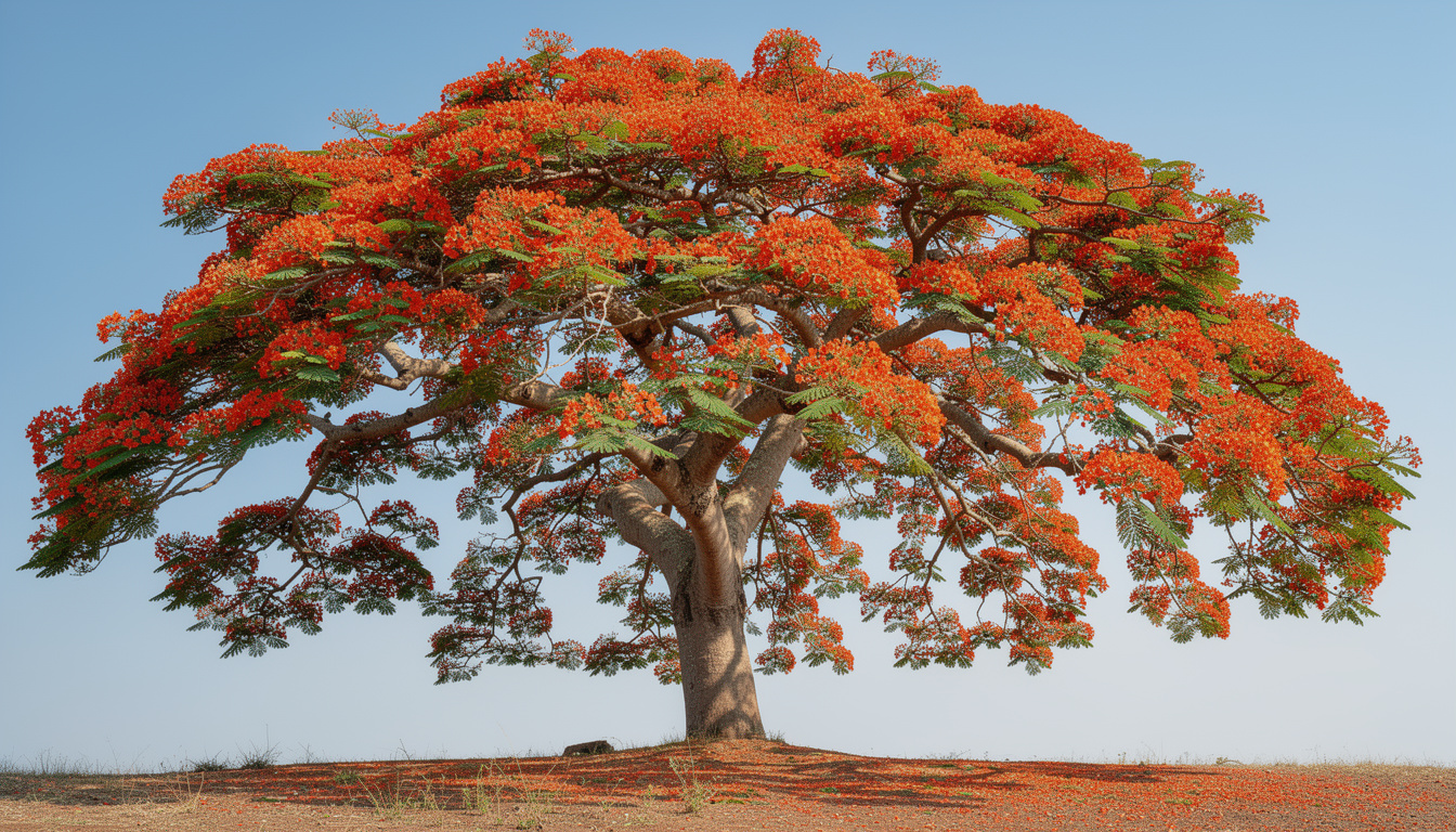 découvrez le delonix regia, un arbre majestueux aux fleurs flamboyantes, et apprenez tout sur ses caractéristiques, sa culture et son entretien.
