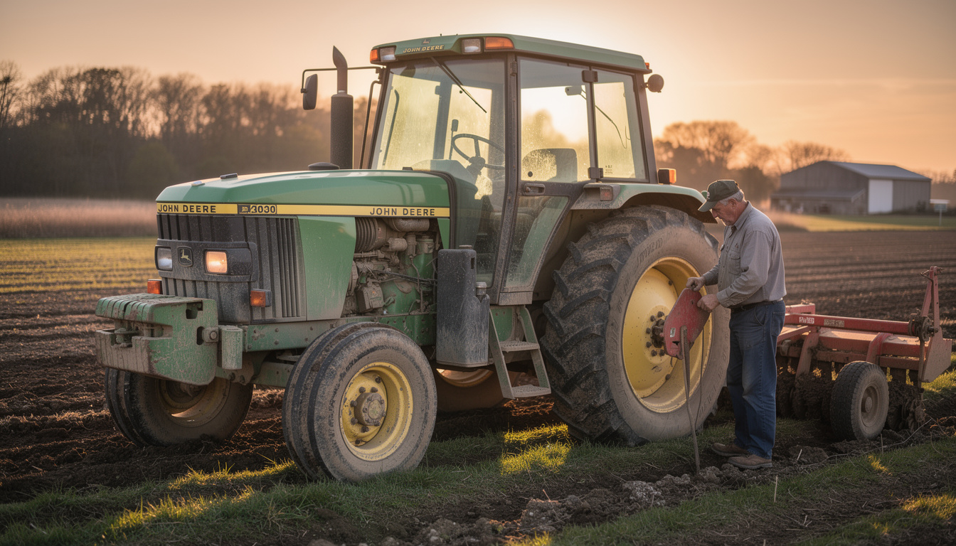 découvrez les caractéristiques détaillées et les avis des utilisateurs sur le tracteur john deere jd 2030, un modèle fiable et performant pour vos travaux agricoles.