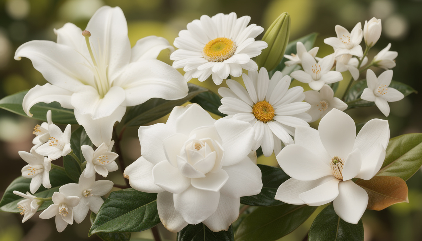 découvrez notre guide complet pour reconnaître et choisir les fleurs blanches, avec des conseils pratiques et des descriptions détaillées pour embellir votre jardin.