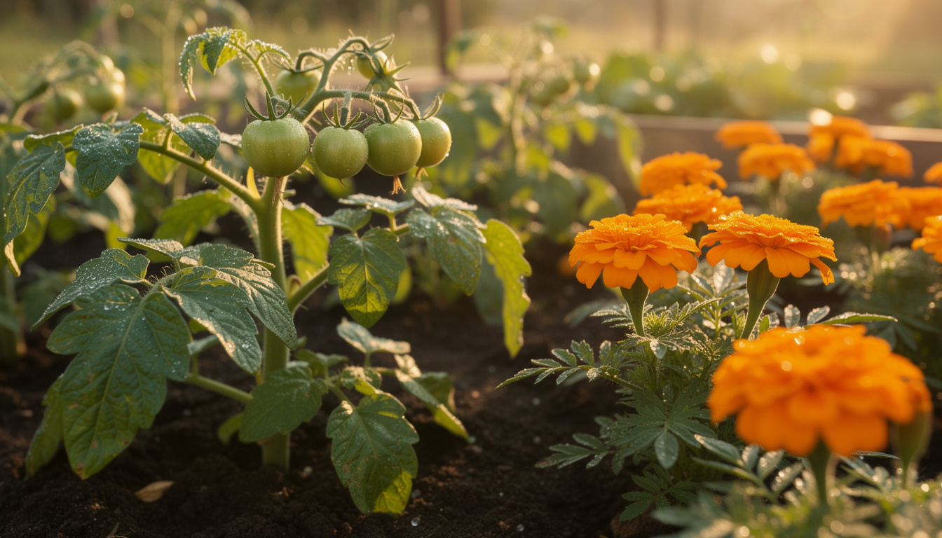 découvrez comment planter des œillets d'inde près des tomates pour protéger votre jardin des parasites et favoriser une croissance saine et naturelle.