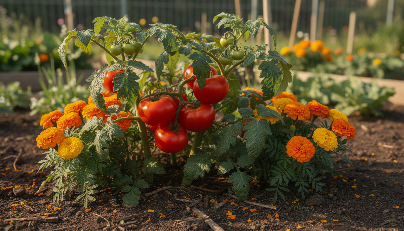 découvrez comment planter des œillets d'inde près des tomates pour protéger votre jardin naturellement et favoriser une croissance saine des plantes.