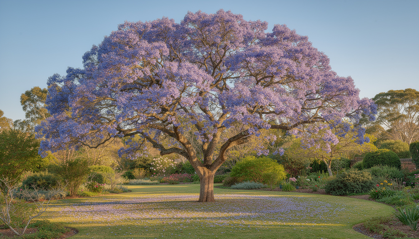 découvrez tout sur le jacaranda mimosaefolia : conseils d'entretien, phases de croissance et idées d'utilisation pour embellir votre jardin.