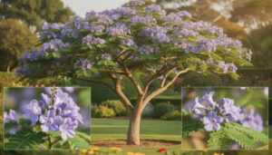 découvrez tout sur le jacaranda mimosifolia avec notre guide complet : caractéristiques, conseils de culture et astuces pour un magnifique arbre en fleurs.