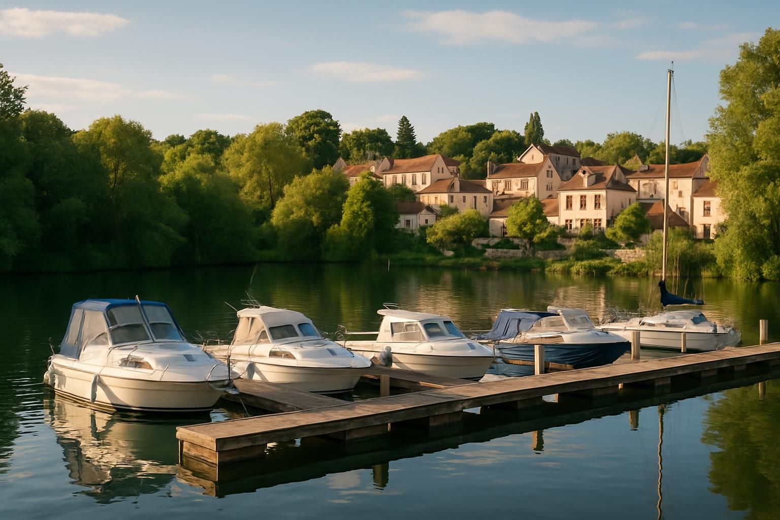 explorez la marina de cormeilles-en-parisis, un véritable havre de paix au bord de l'eau, idéal pour des moments de détente et de loisirs en pleine nature.